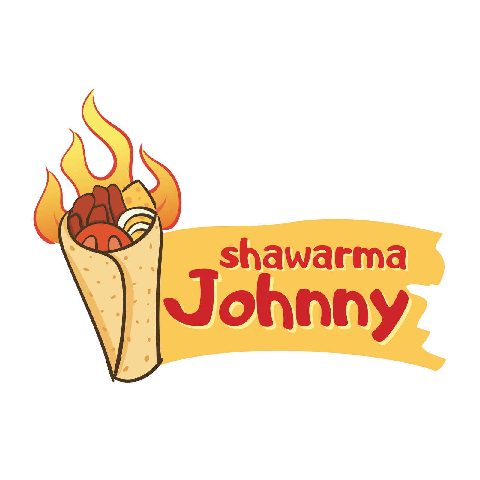 Логотип заведения Шаурма Джоні
