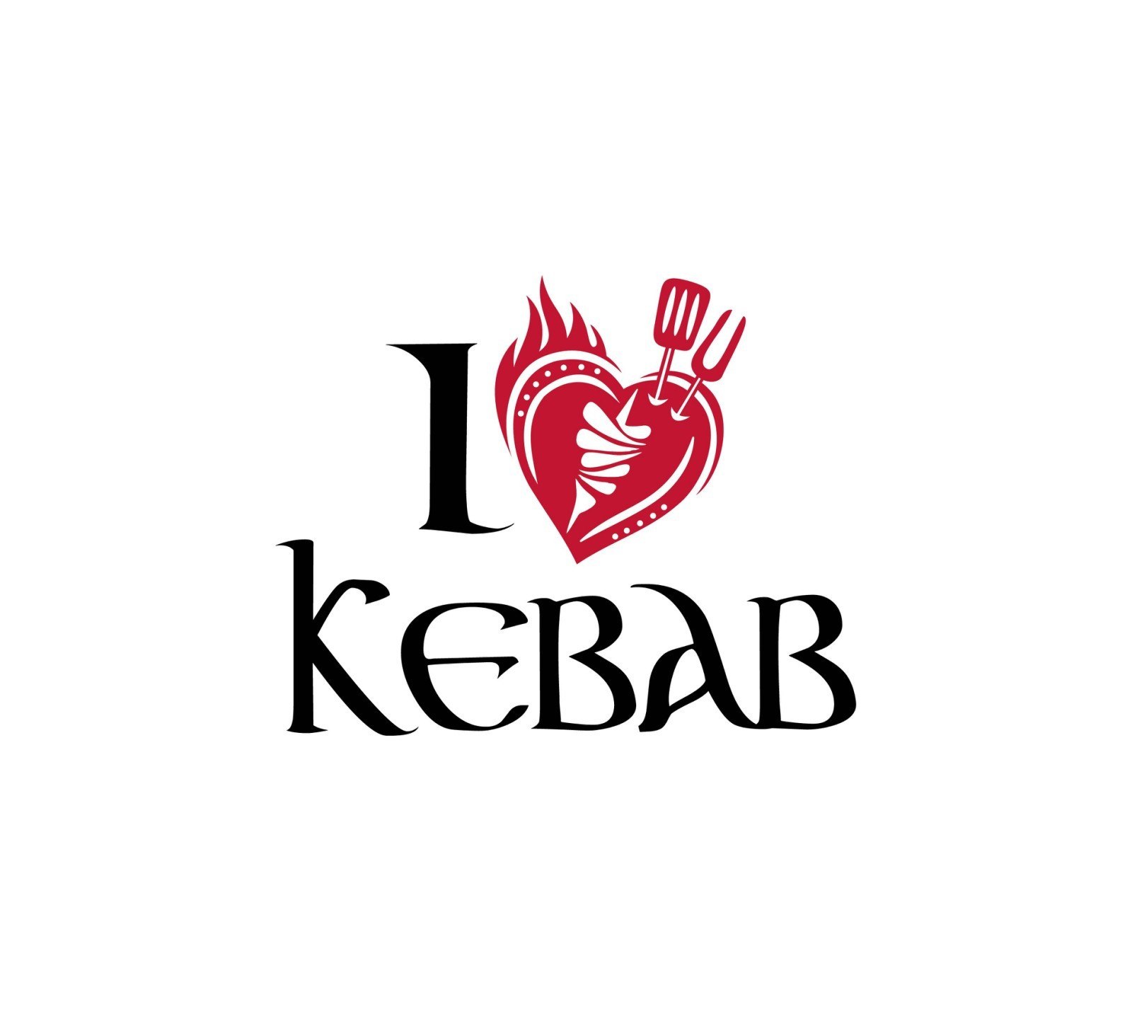 Логотип заведения I Love Kebab 