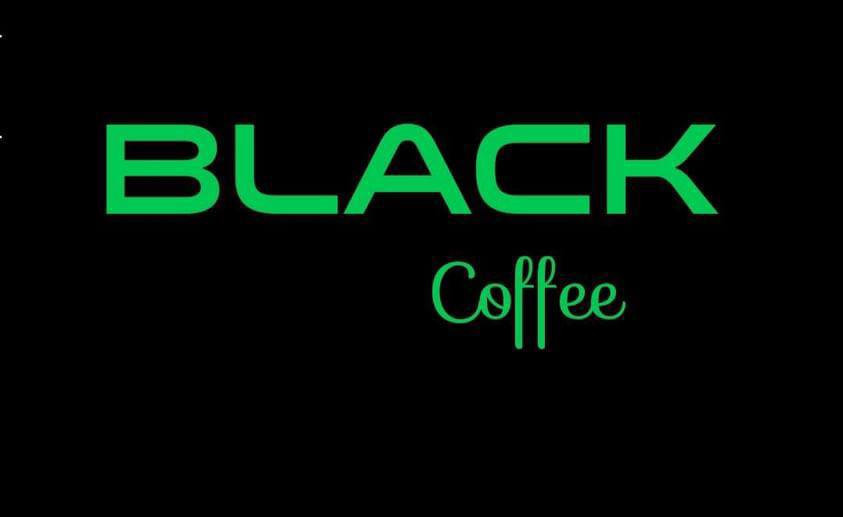 Логотип заведения Black Coffee
